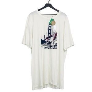 New! Dip San Francisco Golden Bridge Men’s Tall Casual Graphic Tee T-Shirt